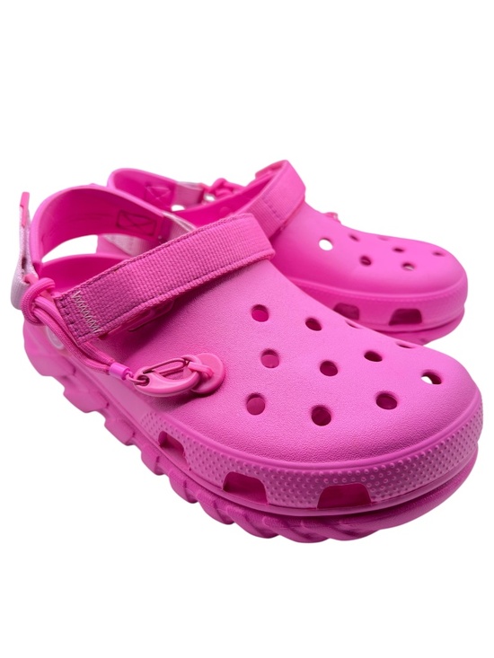 Crocs X Post Malone Rare Duet Max II Platform Slip On Clogs Electric Pink W10 M8 main image 14